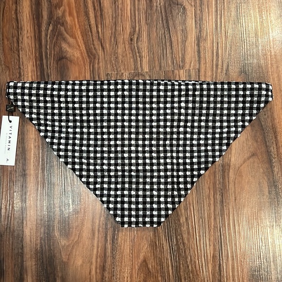 Vitamin A Plaid Bikini Bottom - Picture 8 of 10